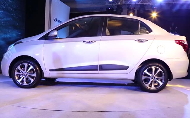 Hyundai Xcent Facelift First Look
