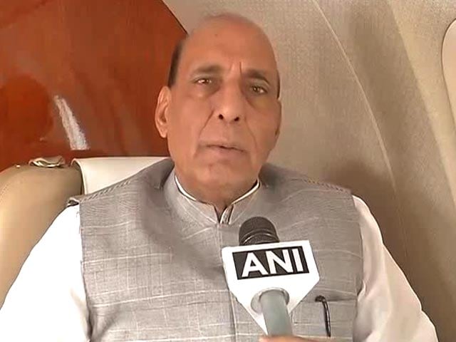 All Chief Ministers Must Ensure Safety Of Kashmiris: Rajnath Singh