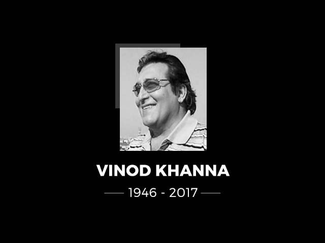 Vinod Khanna, Actor And Politician, Dies At 70