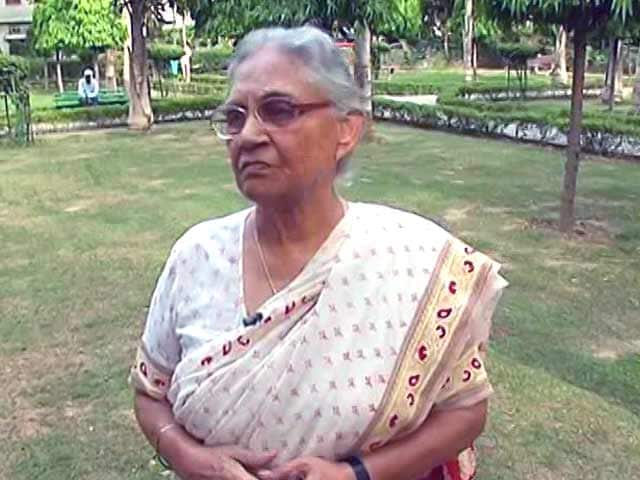 Video : Sonia Gandhi Spent 2-3 Hours At Office, Rahul Should Too: Sheila Dikshit