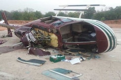 Helicopter Carrying COBRA Commandos Crash Lands In Sukma Helicopter Carrying COBRA Commandos Crash Lands In Sukma