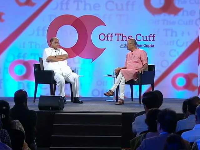 Off the Cuff with Sharad Pawar