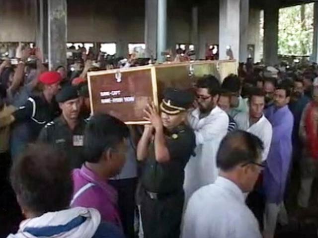 Thousands Attend Captain Ayush Yadav's Funeral