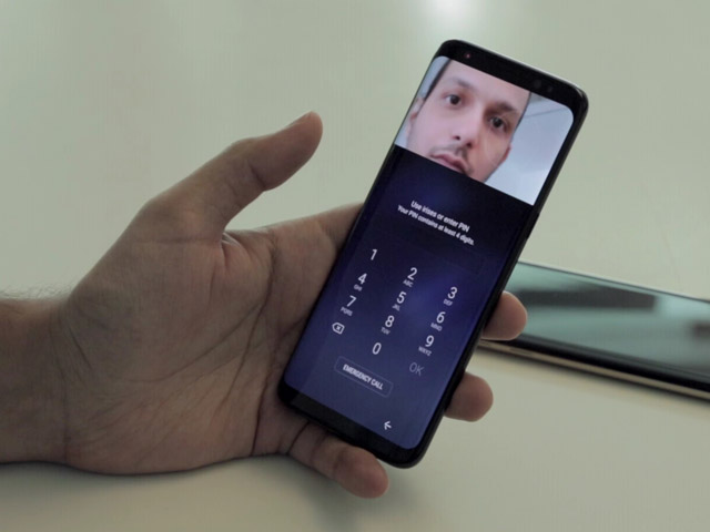 Can Face Recognition on Samsung Galaxy S8 Be Fooled?