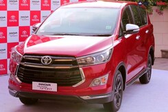 Toyota Innova Crysta Touring Sport First Look Toyota Innova Crysta Touring Sport First Look