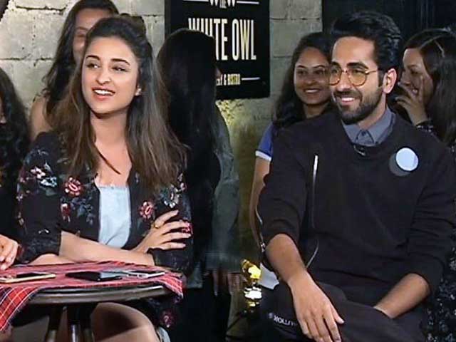 स्पॉट लाइट : 'मेरी प्यारी बिंदु' के कलाकार परिणीति और आयुष्मान से खास मुलाकात