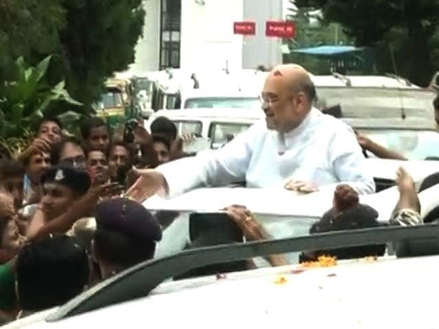 Video : Mission Tripura: BJP President Amit Shah In Left Bastion, Says Rival Leaders In Touch