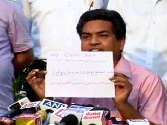 AAP Suspends Kapil Mishra Who Accused Arvind Kejriwal Of Corruption