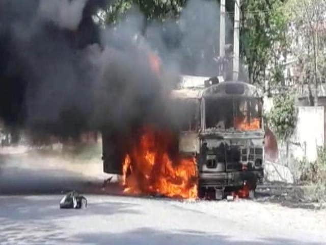 Video : Violence Erupts In Uttar Pradesh's Saharanpur For The Third Time This Month