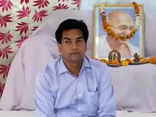Video : Sacked Minister Begins Hunger Strike, Has Question For Arvind Kejriwal