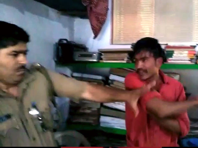 'My Name Is...,' Brags Samajwadi Lawmaker's Nephew, Slaps Police Officer