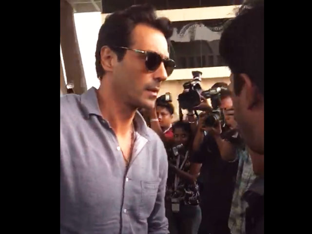Arjun Rampal Attends Justin Bieber's Concert In Mumbai