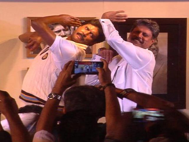 Waxing Eloquent About 1983 World Cup Star At Madame Tussauds