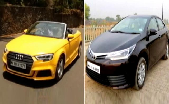 Maruti Suzuki Dzire Plant Visit, Toyota Corolla Altis And Audi A3 Cabriolet