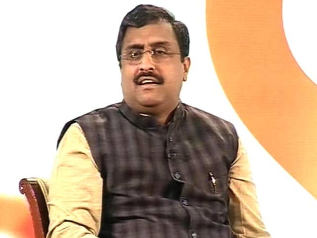 Video : 'Will Neutralise Jammu And Kashmir Terrorists': BJP's Ram Madhav