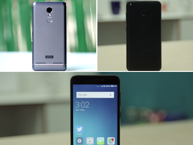 Xiaomi Redmi 4 vs Moto G5 vs Lenovo K6 Power