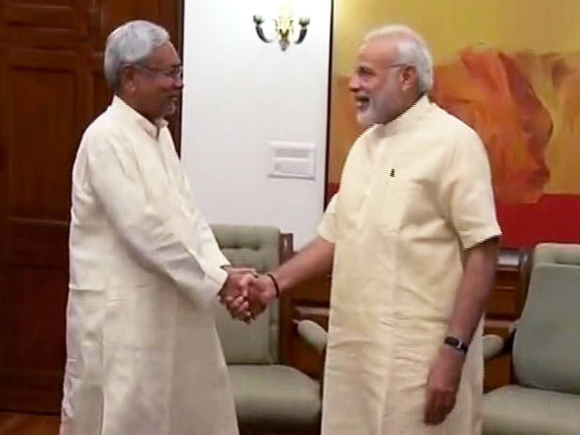 पीएम नरेंद्र मोदी के लंच में शामिल होंगे नीतीश कुमार