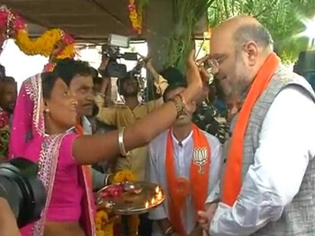 In Congress Stronghold, Amit Shah Sets 150-Seat Target For BJP In Gujarat