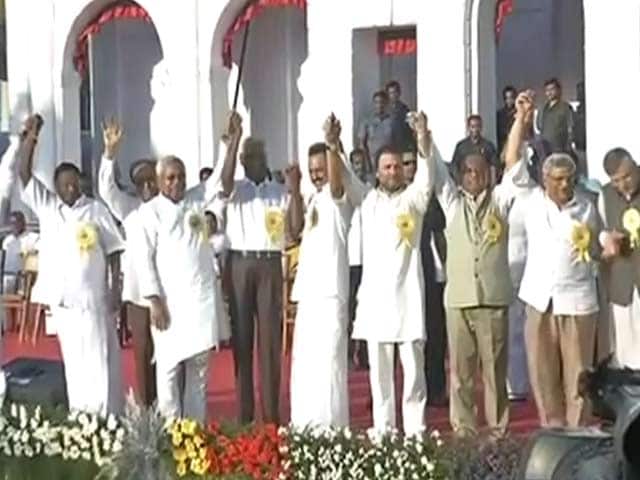 Video : At DMK Chief Karunanidhi's Birthday, Opposition Unites For Another Cause