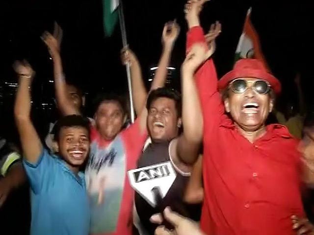 Indian Fans In Jubilant Mood After Team's Win Over Pakistan