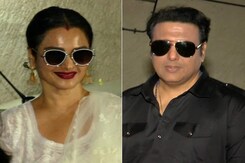 Rekha And Govinda Spotted At Manisha Koirala's <i>Dear Maya</i> Screening Rekha And Govinda Spotted At Manisha Koirala's <i>Dear Maya</i> Screening