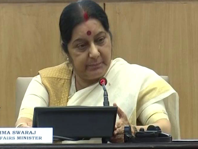 Security Of Indians Living Abroad Top Priority, Says Sushma Swaraj
