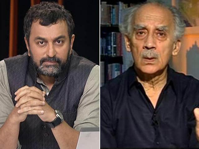 Video : Truth Coheres, Falsehood Falls Apart: Arun Shourie To NDTV