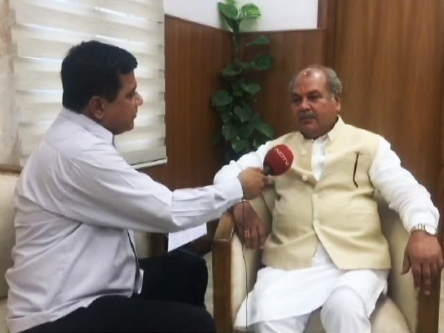 मंदसौर हिंसा के पीछे कांग्रेस का हाथ : ग्रामीण विकास मंत्री नरेंद्र सिंह तोमर