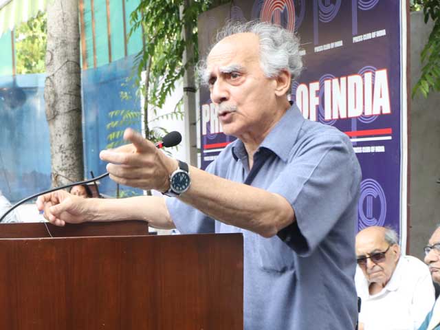 Video : Arun Shourie's Speech On Media Freedom At Press Club Of India