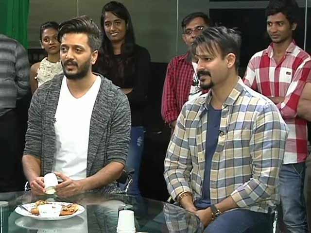 Video : Spotlight: <i>Bank Chors</i> Riteish And Vivek On Stealing The Laugh
