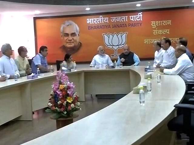 Video : PM Modi Meets BJP Team, President Choice Could Be Named Today