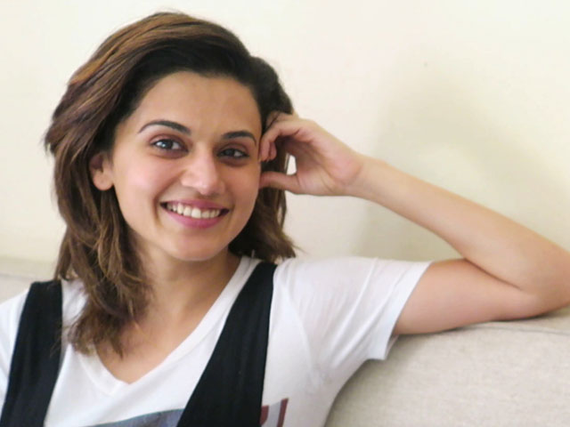 Taapsee Pannu Ki Xxx - Taapsee Pannu On Her Glam Look in 'Judwaa 2' And More