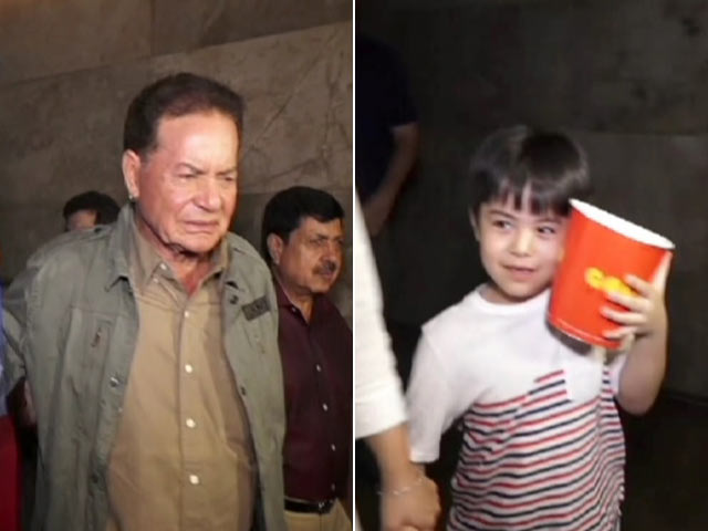 Child Actor Matin Rey Tangu Watches <i>Tubelight</i> With Salim Khan Child Actor Matin Rey Tangu Watches <i>Tubelight</i> With Salim Khan