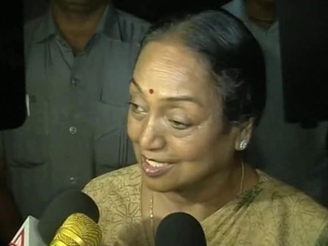 Want To Express My Gratitude To Congress President, Opposition: Meira Kumar