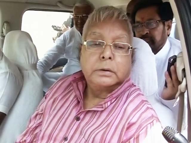 Video : Lalu Yadav, Family Raided And Charged By CBI Over Land Scam