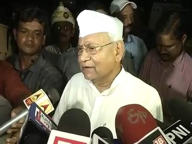 Video : 'Bihar Ki Beti' Has Been Nominated Only To Lose: Nitish Kumar
