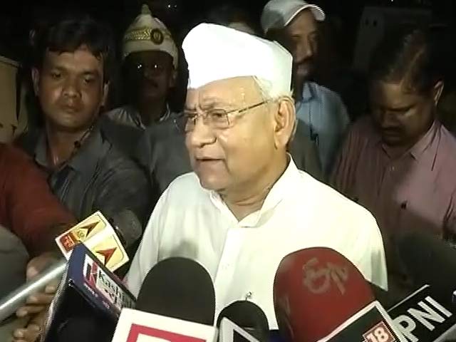 'Bihar Ki Beti' Has Been Nominated Only To Lose: Nitish Kumar