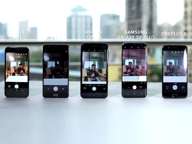 OnePlus 5 vs iPhone 7 Plus, Samsung S8, OnePlus 3T, Google Pixel
