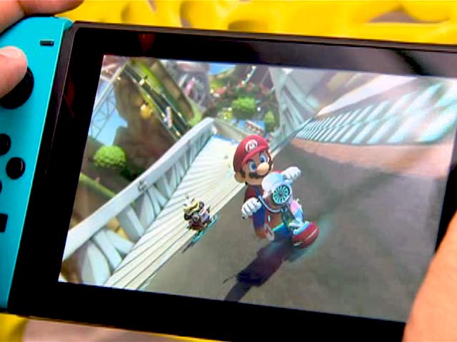 Mario Kart 8 Deluxe on the Nintendo Switch
