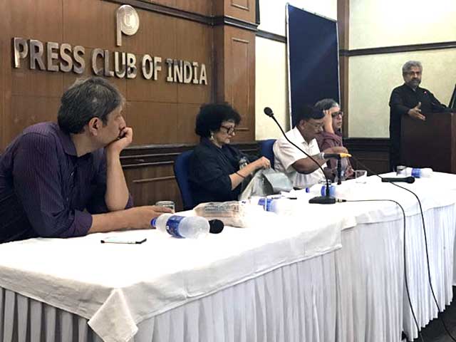 At Press Club Meet, Journalists Talk About Attacks On Media And Dissent