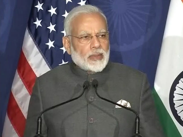 तीन साल के कार्यकाल में हमारी सरकार पर एक भी दाग नहीं : वाशिंगटन में भारतीयों से बोले पीएम मोदी