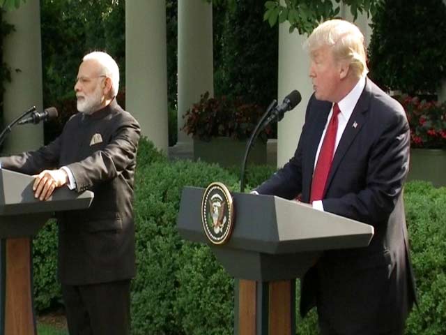 Video : PM Modi, Donald Trump's Joint Statement To Media At White House