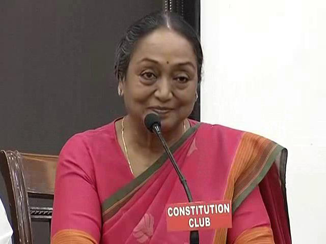 Believe In Social Justice, Freedom Of Press, Says Meira Kumar