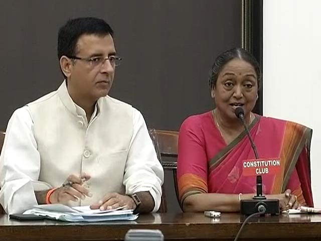 Battle Of Ideology, Not 'Dalit vs Dalit': Meira Kumar On President Poll Battle Of Ideology, Not 'Dalit vs Dalit': Meira Kumar On President Poll