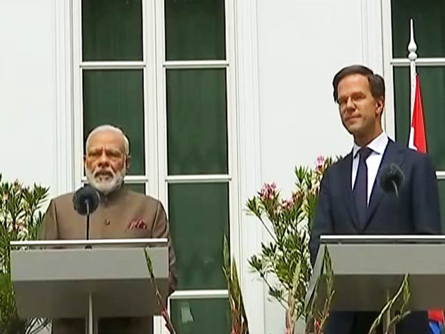 प्रधानमंत्री नरेंद्र मोदी ने नीदरलैंड को बताया 'कुदरती साझेदार'