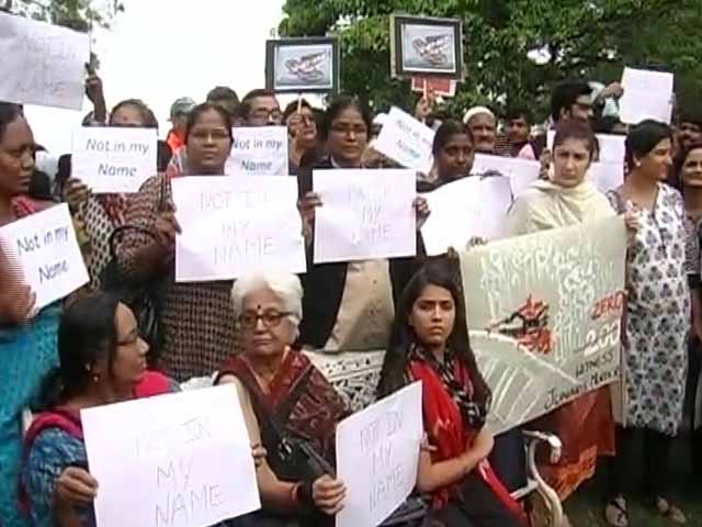 Video : 'Not In My Name' Protests Against Mob Lynchings