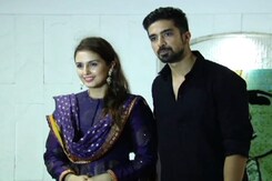Huma Qureshi & Saqib Saleem At Post Eid Dinner Huma Qureshi & Saqib Saleem At Post Eid Dinner