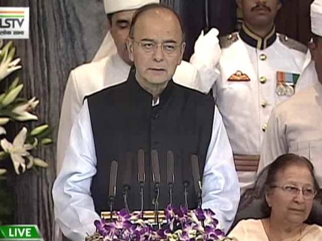 Video : Arun Jaitley Switches To Hindi To Trace GST Journey, Addresses President