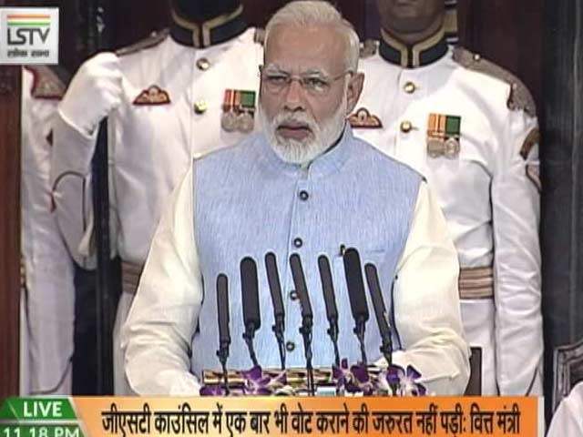 We Are Deciding India's Future Course, Says PM At GST Launch Event