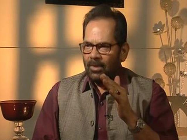 Don't Link Crime To Religion, India Safe For Minorities: Minister Naqvi